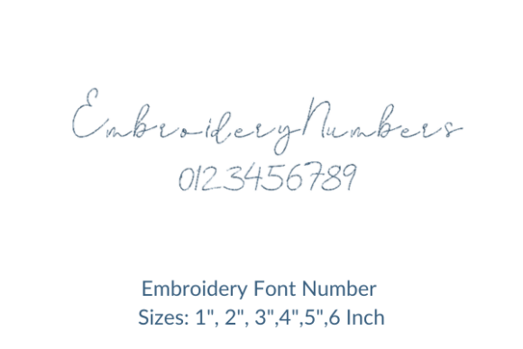 Dealoras Font Numbers