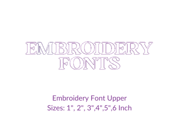 Vergilia Font Uppercase