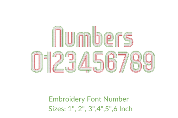 Wox Font Numbers